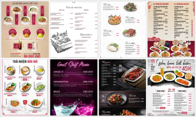 design menu, flyer, poster, restaurant, food, drink, wine