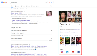 I will create a google knowledge panel or knowledge graph for you