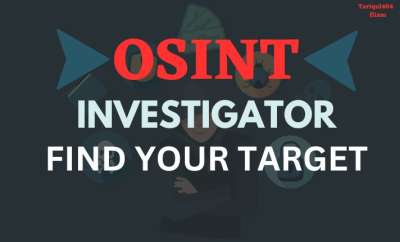 I will be your private investigator, osint expert, detective, and background checker