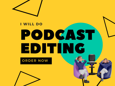 I will edit your audio and video podcast within 24 hours