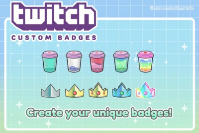 I will chibi anime sub badges and emotes for twitch and discord