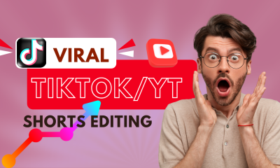 I will edit your tiktok and youtube shorts and videos