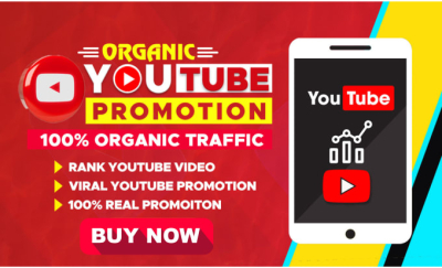 do manual and organic youtube video promotion