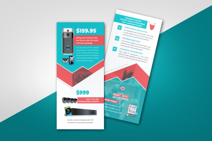 I will design amazing rack card or dl flyer | Fliam