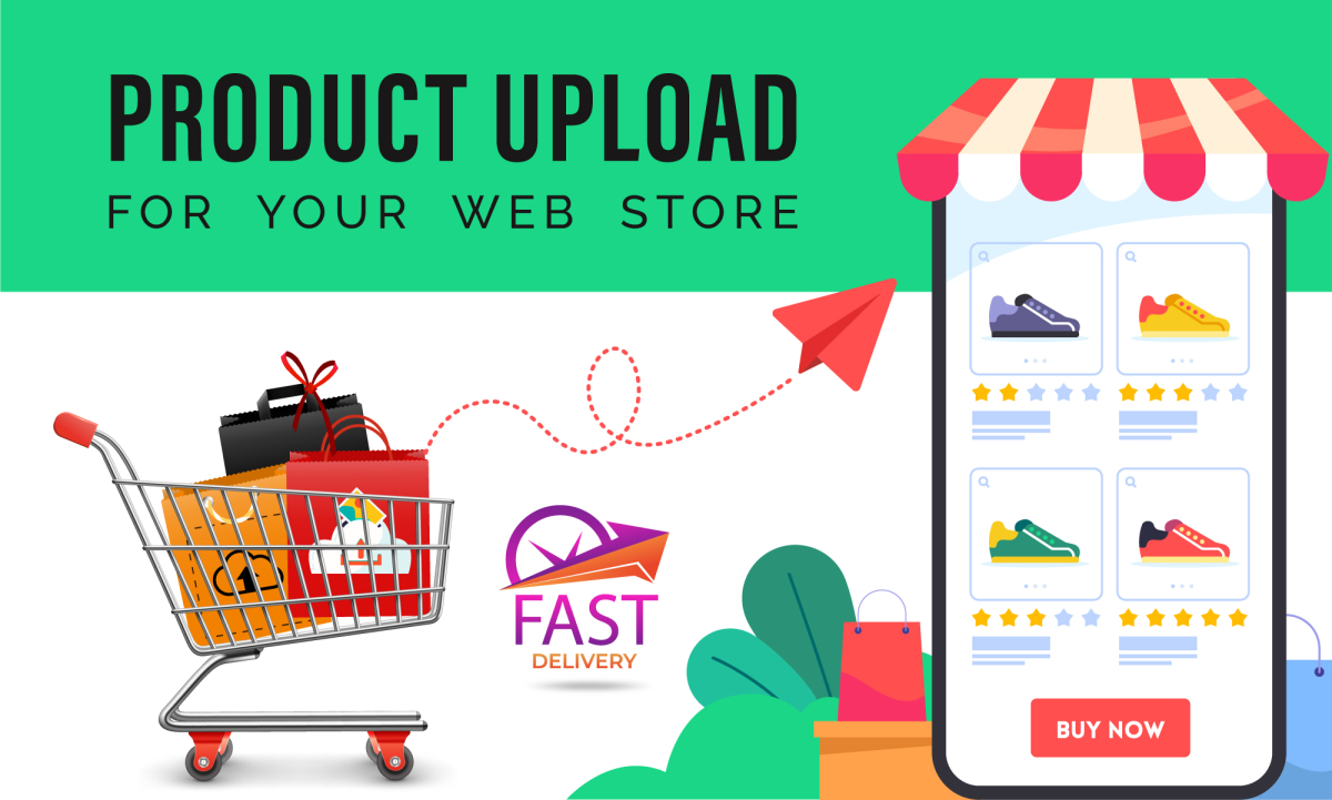 Upload product for woocommerce, shopify, ebay, etsy, from any web store 