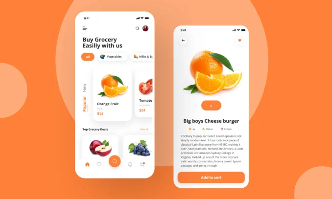 I will create mobile app design with figma | Fliam