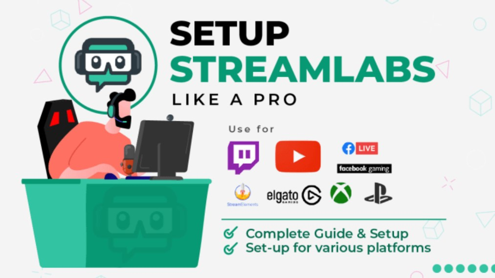 Streamlabs Obs Example Setup I will setup streamlabs obs for streaming and recording | Fliam