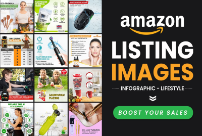 I will design amazon product listing images and infographics