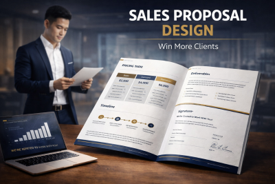 I will write and design a professional sales proposal that wins clients
