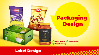 Packaging Designs and Print Designs