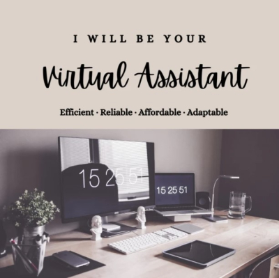 I will be your professional virtual administrative assistant