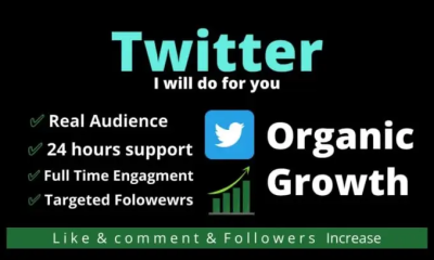 I will do twitter marketing for growth and gain real followers