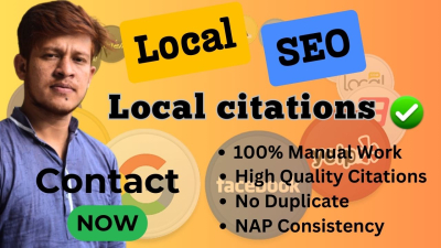 I Will Do 50 USA local Citations and Directory Submission for your Business Ranking