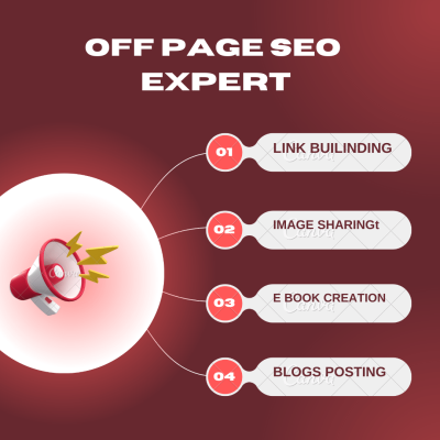 You will get Off-Page SEO , Manually Created High-Quality Backlinks , SEO Backlink