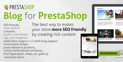 I will build Blog for PrestaShop
