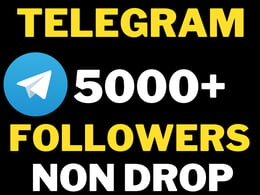 I will Promote and Increase Your 5K Telegram Group/Channnel Member