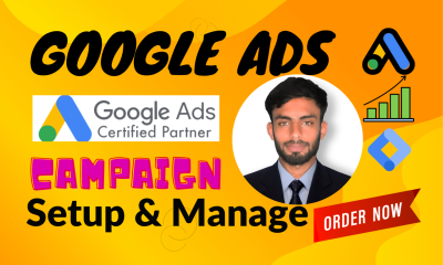 I will create profitable google ads PPC campaign from scratch