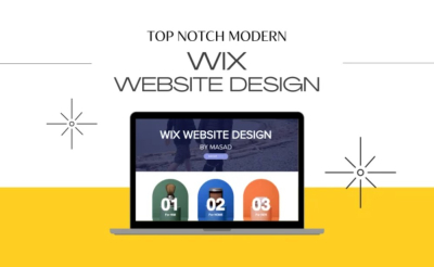 I will design and build wix website development