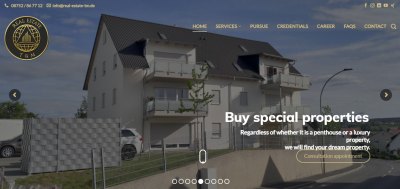 I will create modern idx real estate website for agent