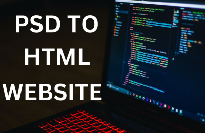 I will create Responsive HTML Static Website with Semantic Tag