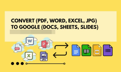 I will convert pdf, word, excel, jpg to google docs, sheets, slides