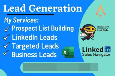 I will do b2b lead generation and targeted email list building service