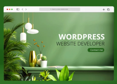 I will create clean wordpress website design, nft website