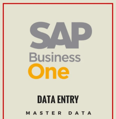 I will do data entry into sap business one
