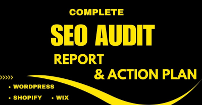 website seo audit report and action plan