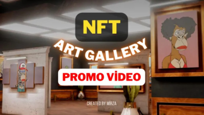 I will create a professional art gallery nft promo video for your nfts