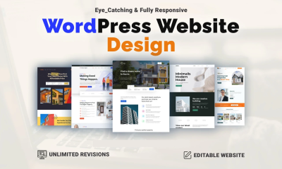 i will design a responsive wordpress website for your business