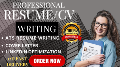 I will write your CV, resume, cover letter and optimize LinkedIn