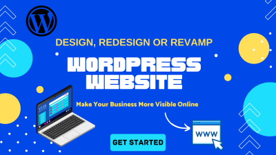 I will create a responsive wordpress website or landing page with elementor pro