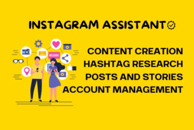 I will be your instagram assistant and content creator