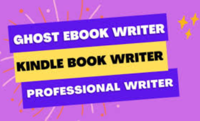 I will ghostwrite your nonfiction as a ghost book writer, ghostwriter, ebook writer