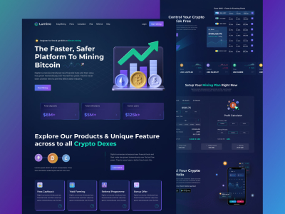 I will create user-friendly UI/UX for blockchain platforms, simplifying complex interfaces