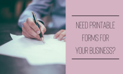 I will create printable forms for your business