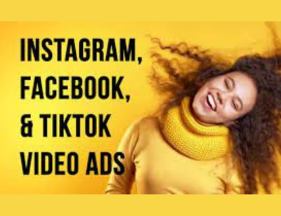edit a video ad for tiktok, facebook or instagram
