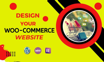 build a responsive WordPress ecommerce website using woocommerce