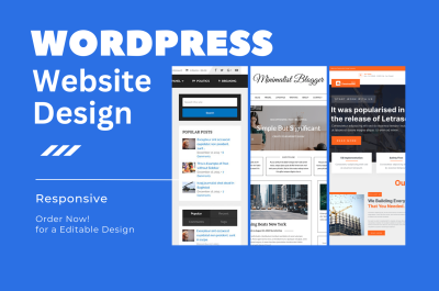 create stunning WordPress design