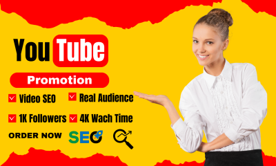 I will be best your youtube video SEO, video rank and growth manager optimize