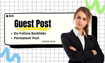 I will do niche relevant guest post with permanent dofollow backlinks