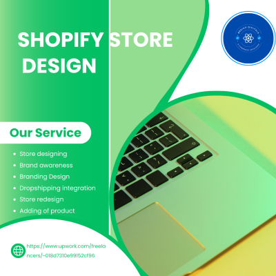  I will Create a High-Converting Shopify Dropshipping Store, design and redesign of stores 