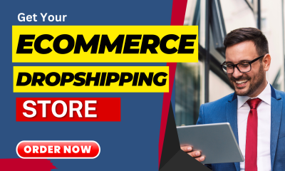 I will build  ecommerce dropshipping store, Shopify store or website design or redesign