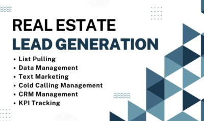 I will assist you with real estate lead generation and management