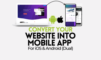 I will website to mobile app conversion