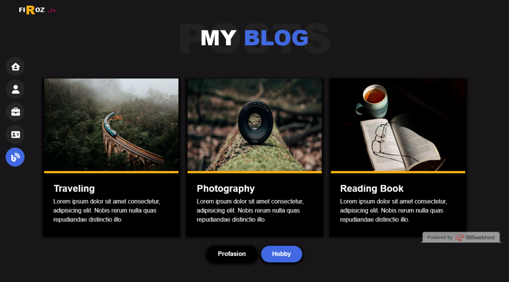 My Personal website